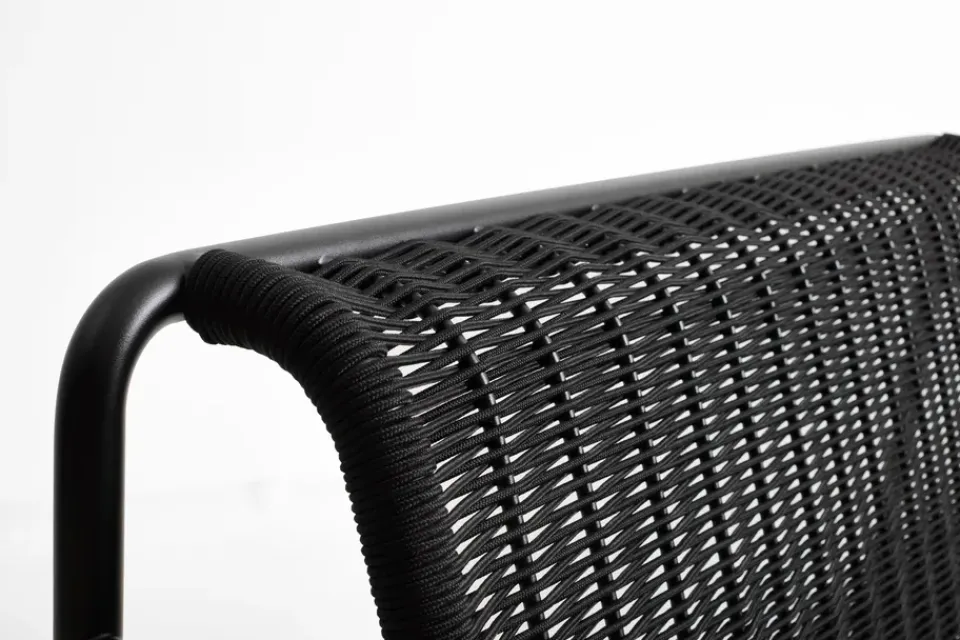 Garden Sofas & Garden Benches|Outdoor Lounge Furniture^HAY Palissade Cord lounge sofa, Anthracite Black