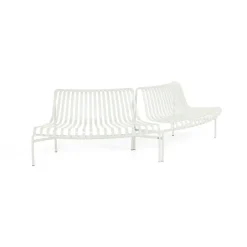 Hot HAY Palissade Dining park bench out-out, Cream White