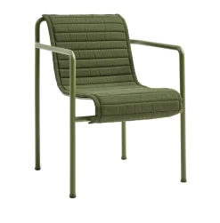 Seat Cushions & Pads^HAY Palissade Dining Quilted armchair cushion, Olive Green