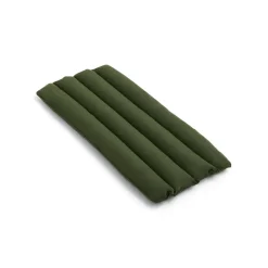 Clearance HAY Palissade Dining Soft Quilted armchair cushion, Olive Green