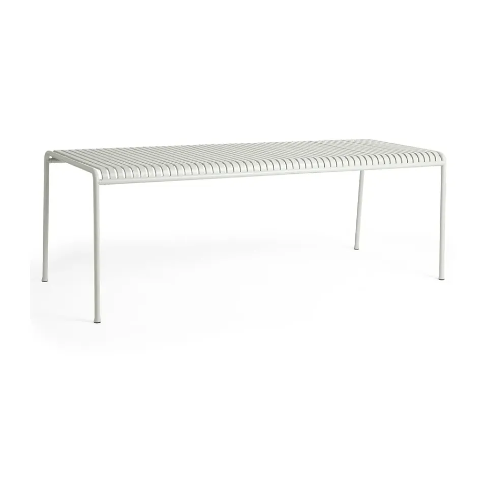 Table For Outdoor Use^HAY Palissade dining table 220x90 cm, Sky Grey