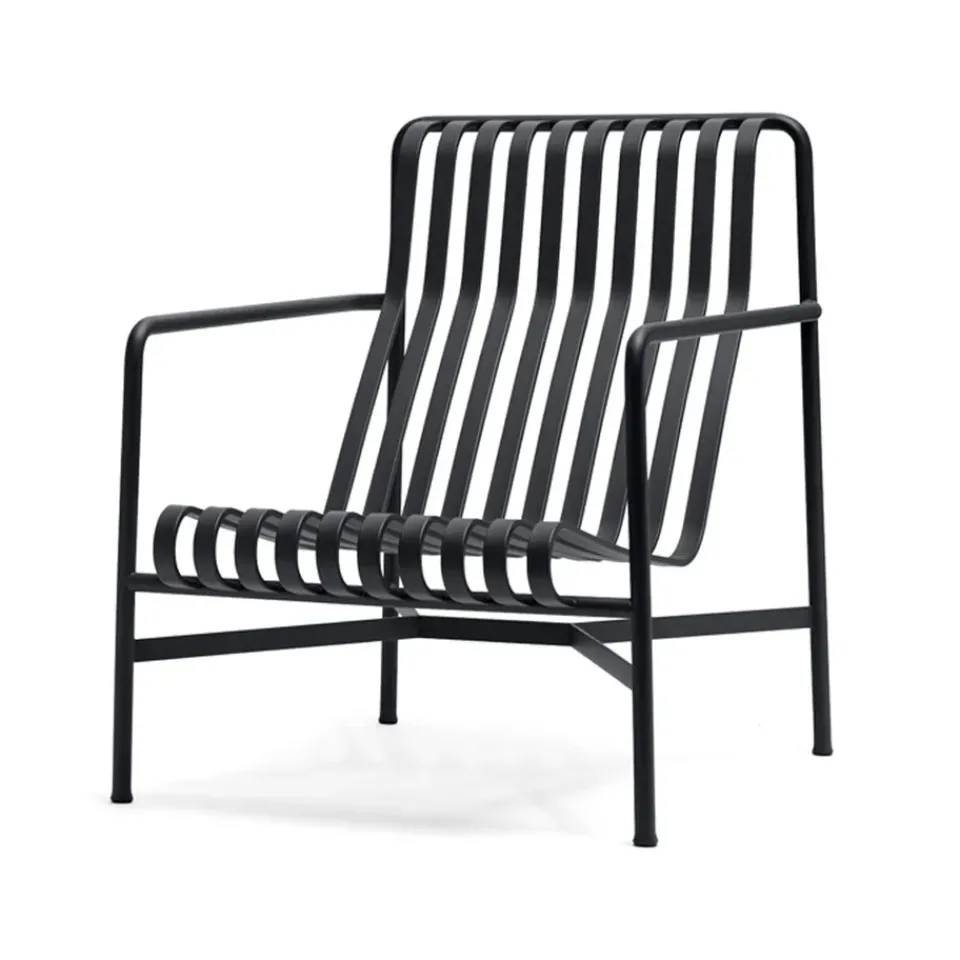 Outdoor Lounge Furniture^HAY Palissade High lounge chair, Anthracite BlackGrey