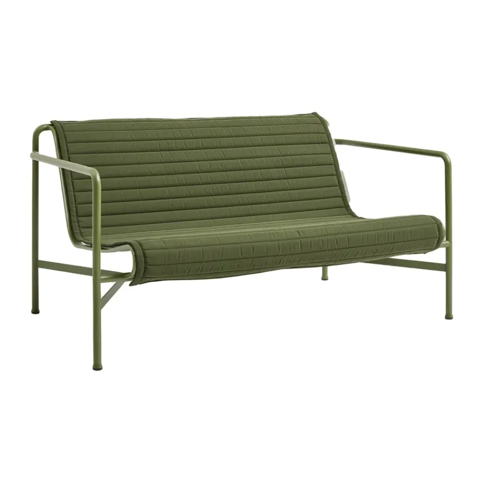 Seat Cushions & Pads^HAY Palissade Lounge Quilted sofa cushion, Olive, for lounge sofa Green