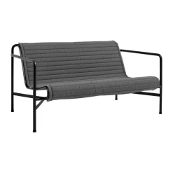 Seat Cushions & Pads^HAY Palissade Lounge Quilted sofa cushion, Anthracite, for lounge sofa BlackGrey