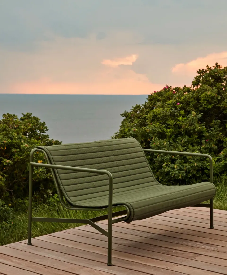 Online HAY Palissade lounge sofa, Olive Green