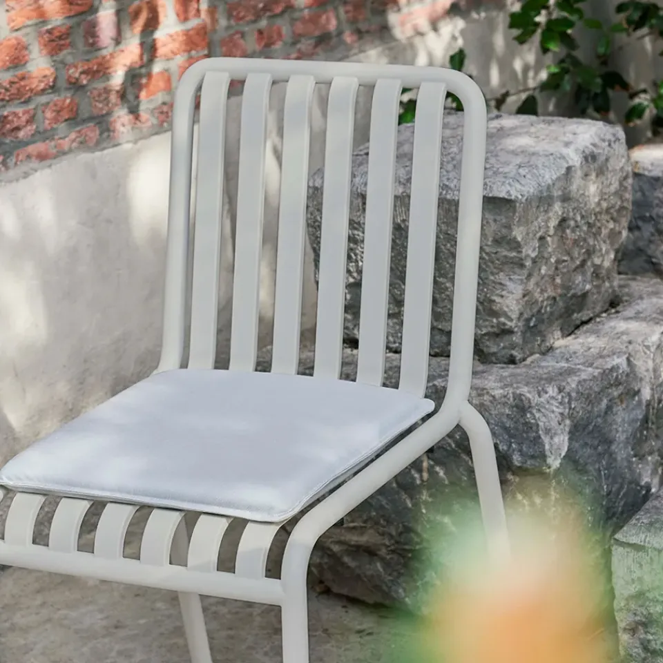 Best HAY Palissade seat pad for chair and armchair, Sky Grey