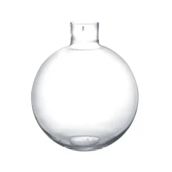 Vases^Skrufs Glasbruk Pallo vase, Clear 37 cm Transparent