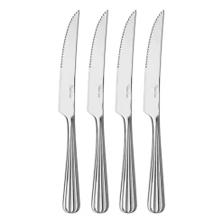 Discount Robert Welch Palm Bright grill knife 4-pack, Stainless steel Silver-coloured