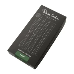 Discount Robert Welch Palm Bright grill knife 4-pack, Stainless steel Silver-coloured