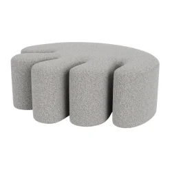 Hot Hem Palma pouf Large 99x118 cm, Pebble Grey