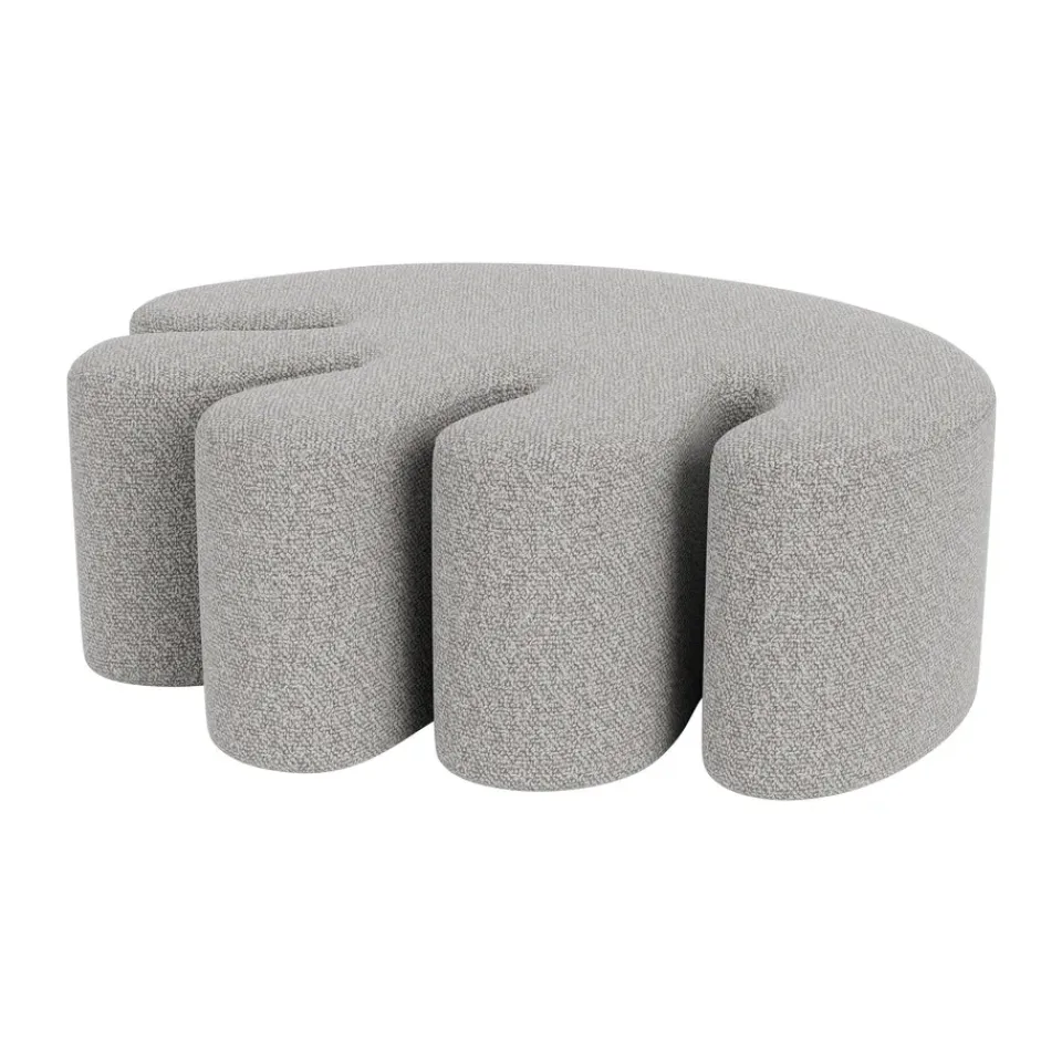 Hot Hem Palma pouf Large 99x118 cm, Pebble Grey