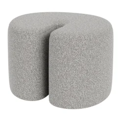 Hem Palma pouf Small 58x65 cm, Pebble Grey