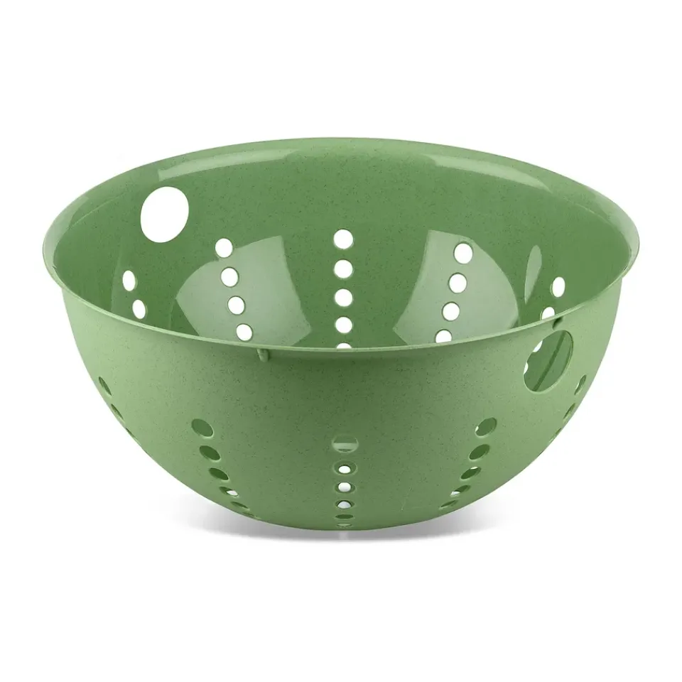 Colanders, Sieves & Funnels^Koziol Palsby colander L 5 l, Natural leaf Green
