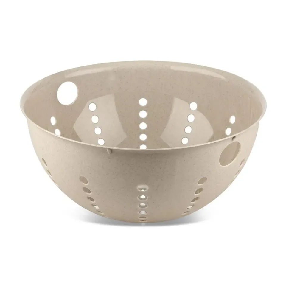 Colanders, Sieves & Funnels^Koziol Palsby colander L 5 l, Natural desert sand Beige