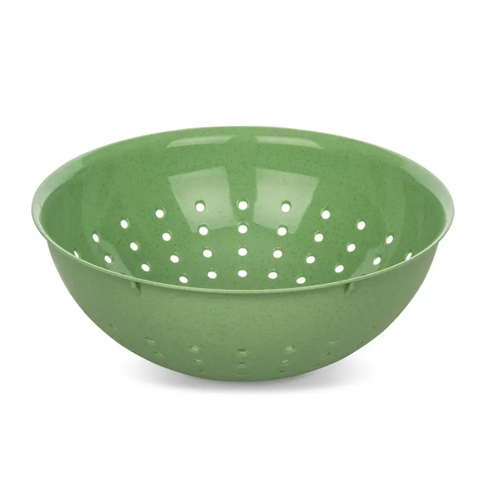 Colanders, Sieves & Funnels^Koziol Palsby colander M 2 l, Natural leaf Green