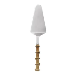 Hot SABRE Paris Panda cake server 25 cm, Bamboo light Brown