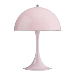 Hot Louis Poulsen Panthella 250 portable table lamp V3, Opal pale rose Pink