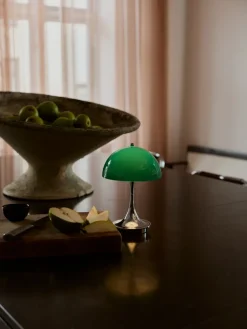 Portable Lighting^Louis Poulsen Panthella 160 Portable v3 table lamp, Original Opal Green