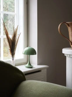 Portable Lighting|Desk & Table Lamps^Louis Poulsen Panthella 160 Portable v3 table lamp, Green