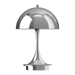 Portable Lighting^Louis Poulsen Panthella 160 Portable v3 table lamp, Chrome Silver-coloured