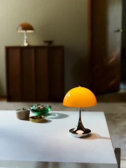 Portable Lighting^Louis Poulsen Panthella 160 Portable v3 table lamp, Original Opal Orange