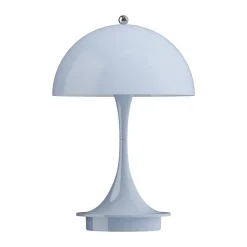 Best Louis Poulsen Panthella 160 Portable v3 table lamp, Opal pale Blue