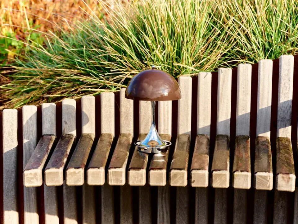Portable Lighting^Louis Poulsen Panthella 160 Portable v3 table lamp, Original Opal Brown