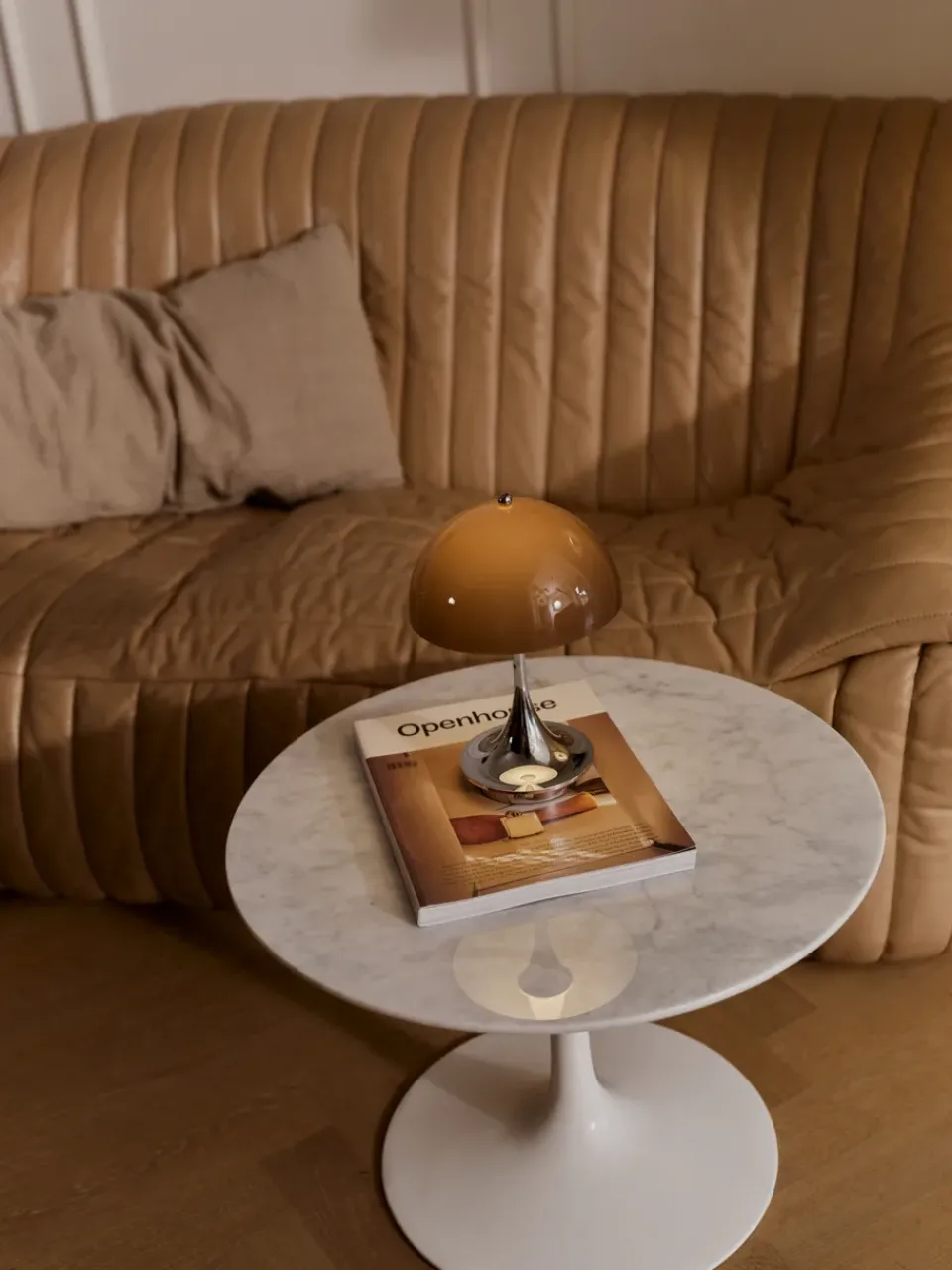 Portable Lighting^Louis Poulsen Panthella 160 Portable v3 table lamp, Original Opal Brown