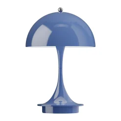 Portable Lighting^Louis Poulsen Panthella 160 Portable v3 table lamp, Opaque indigo Blue
