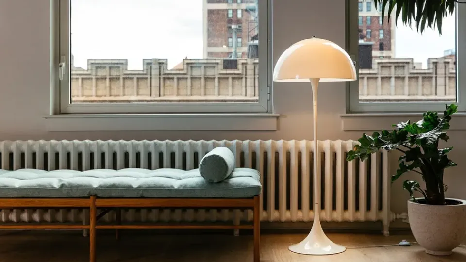 Floor Lamps^Louis Poulsen Panthella floor lamp, acrylic White
