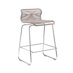 Bar Stools^Montana Panton One kitchen barstool, Carmen, stainless steel Beige