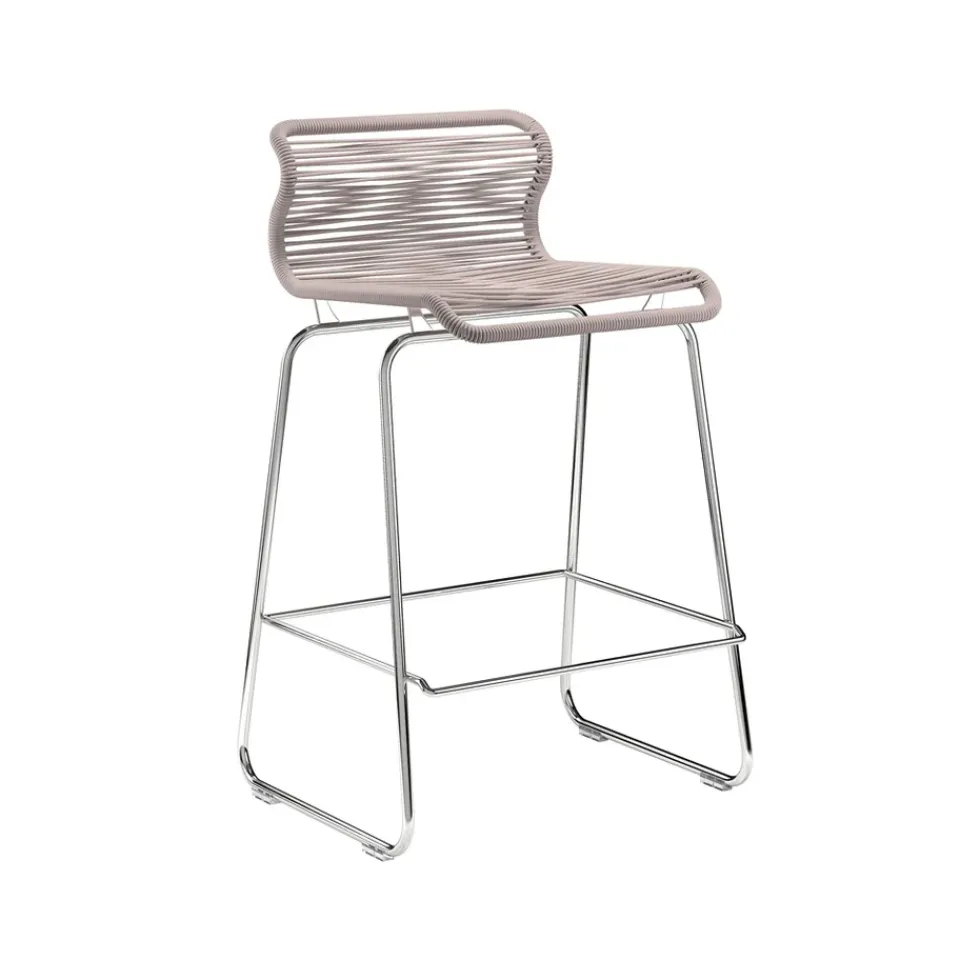 Bar Stools^Montana Panton One kitchen barstool, Carmen, stainless steel Beige