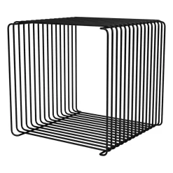 Online Montana Panton Wire Single shelf 34,8x34,8x34,8 cm, Black