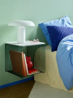 Montana Panton Wire Single shelf 34,8x34,8x34,8 cm, Pine Green