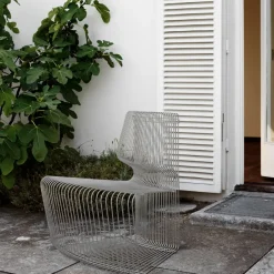 Garden Sofas & Garden Benches|Outdoor Lounge Furniture^Montana Pantonova module sofa, Stainless steel, concave Grey