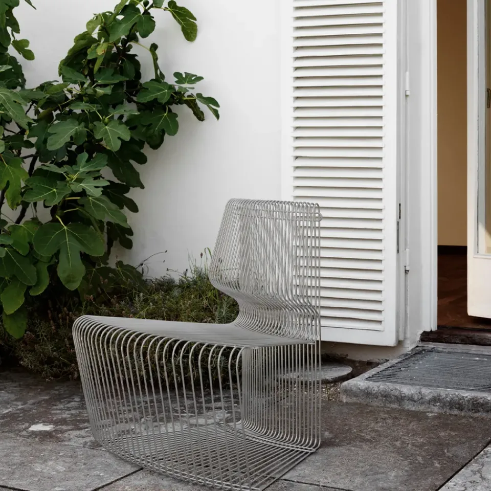 Garden Sofas & Garden Benches|Outdoor Lounge Furniture^Montana Pantonova module sofa, Stainless steel, concave Grey