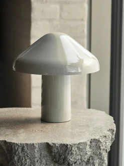 Outlet HAY Pao Portable table lamp, Cream White