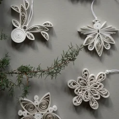 Sale DBKD Paper Angel Christmas ornament, White