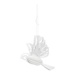 New Cooee Design Paper bird decoration hanging 2-pack, Natural White