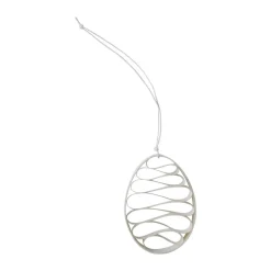 New DBKD Paper egg easter decoration, Wave White