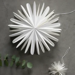 Christmas Decorations^DBKD Paper flake decoration, Large White