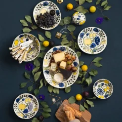 Serving Bowls^Arabia Paratiisi bowl Ø23 cm, blue BlueYellow
