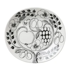 Dinner Plates^Arabia Paratiisi plate oval 25 cm, Black