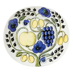 Hot Arabia Paratiisi plate oval 25 cm, blue BlueYellow