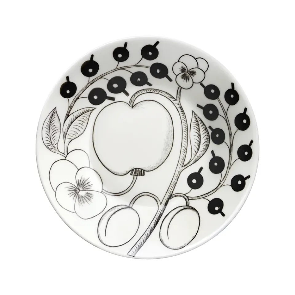 Clearance Arabia Paratiisi saucer Ø16.5 cm for teacup 28 cl, Black