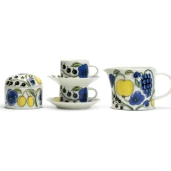 Sale Arabia Paratiisi saucer Ø16.5 cm for teacup 28 cl, blue BlueYellow