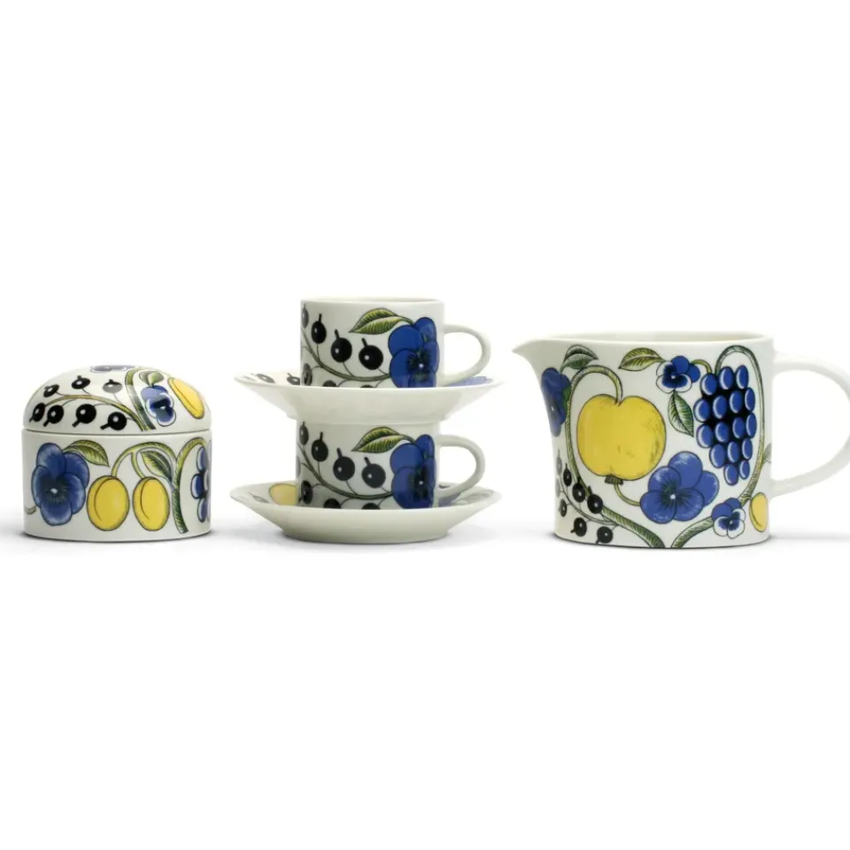 Best Arabia Paratiisi tea cup 28 cl, blue BlueYellow