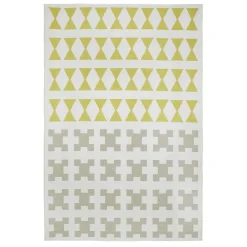 Hot Brita Sweden Paris rug, yellow-grey GreyYellow