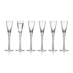 Sale Lyngby Glas Paris snaps glass 2.5 cl 6-pack, Clear Transparent