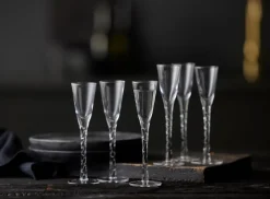 Sale Lyngby Glas Paris snaps glass 2.5 cl 6-pack, Clear Transparent